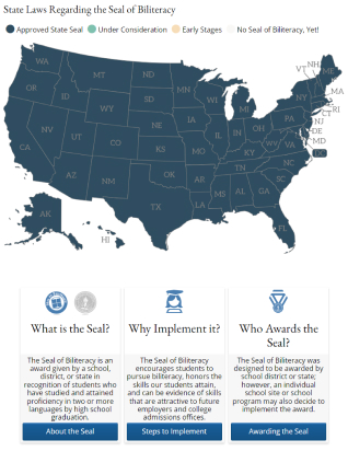 State Laws Regarding the Seal of Biliteracy